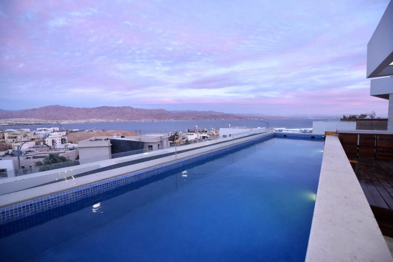 Private Pool Luxury Penthouses Sea View Eilat Exterior photo