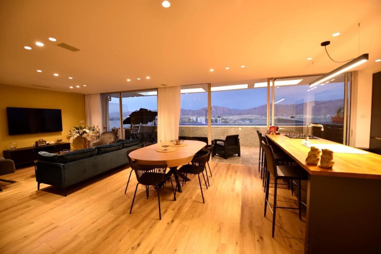 Private Pool Luxury Penthouses Sea View Eilat Exterior photo