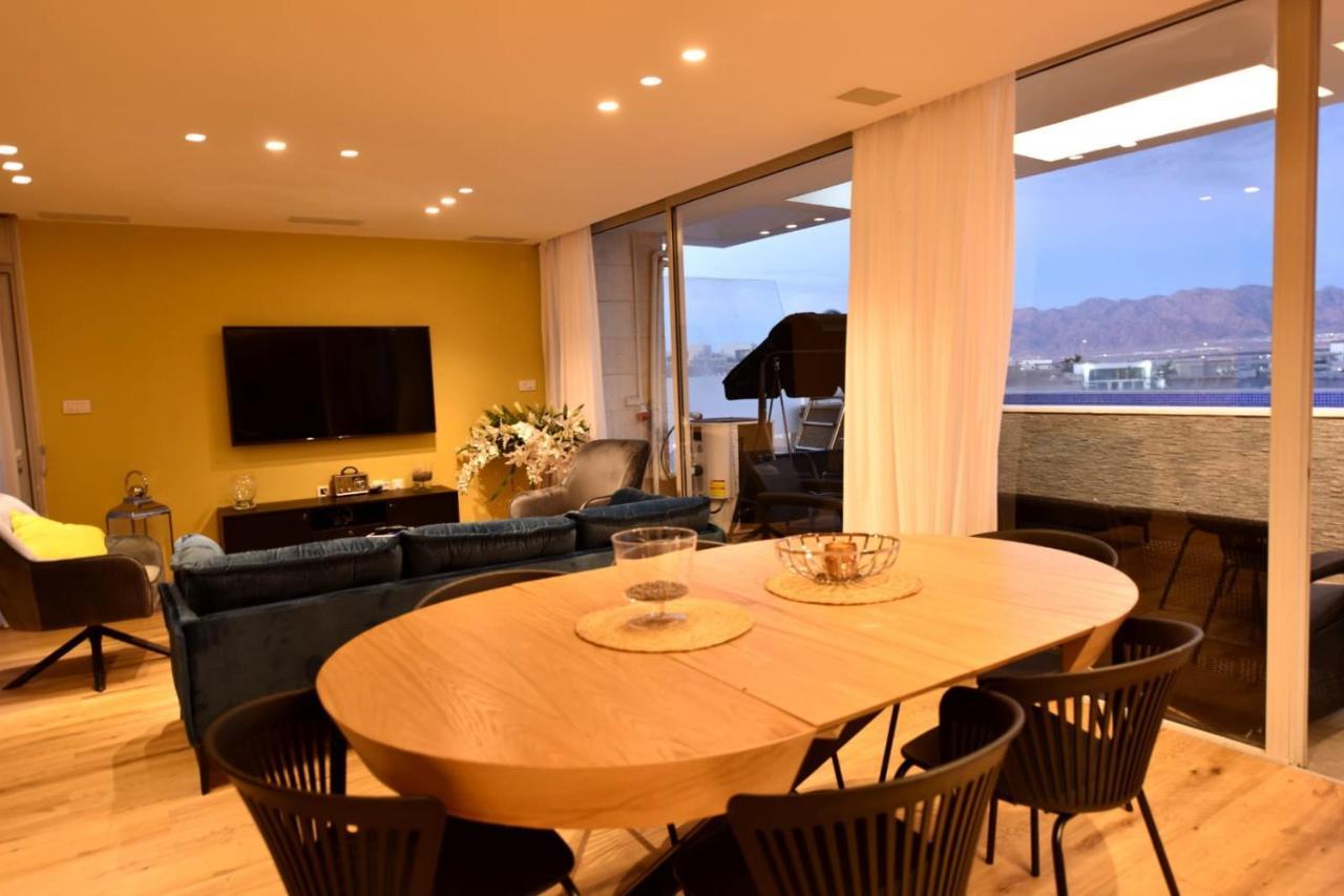 Private Pool Luxury Penthouses Sea View Eilat Exterior photo
