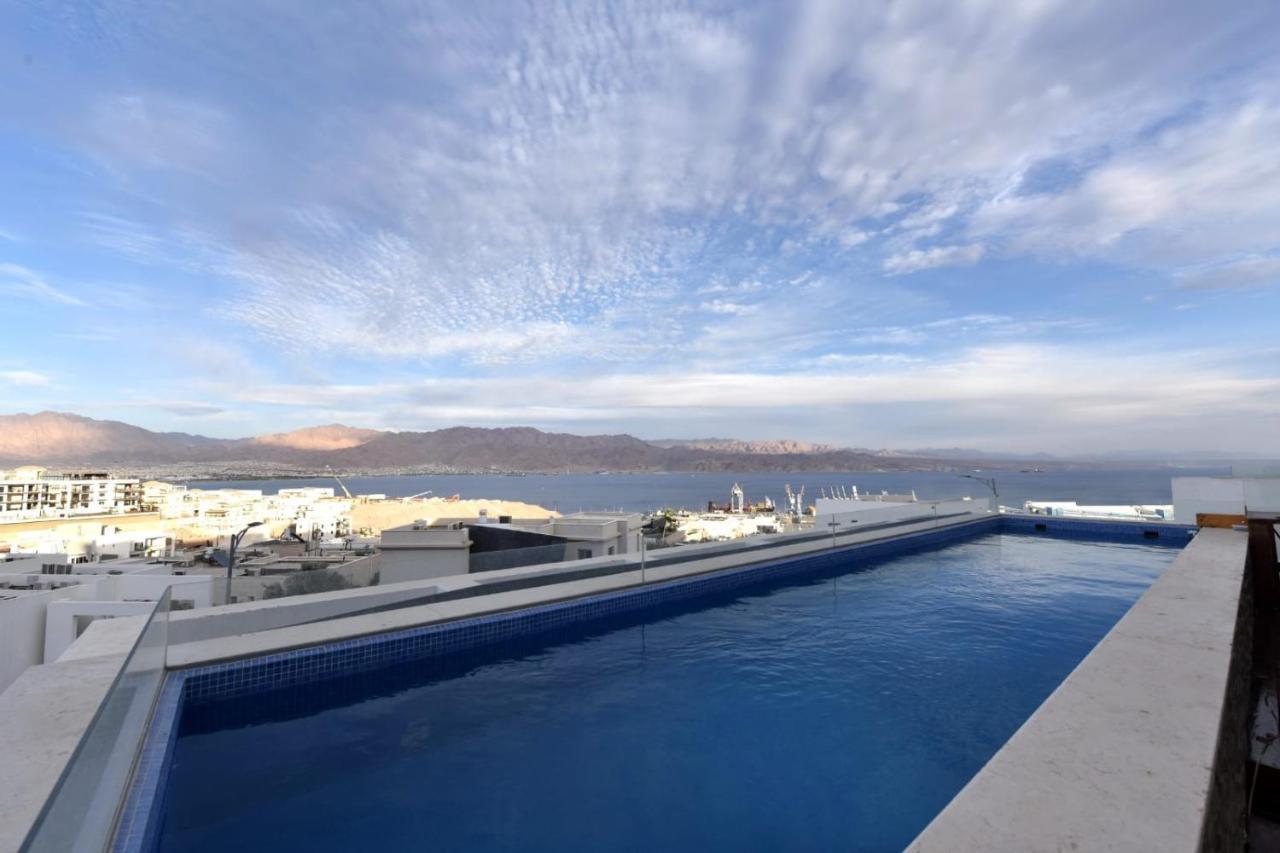 Private Pool Luxury Penthouses Sea View Eilat Exterior photo