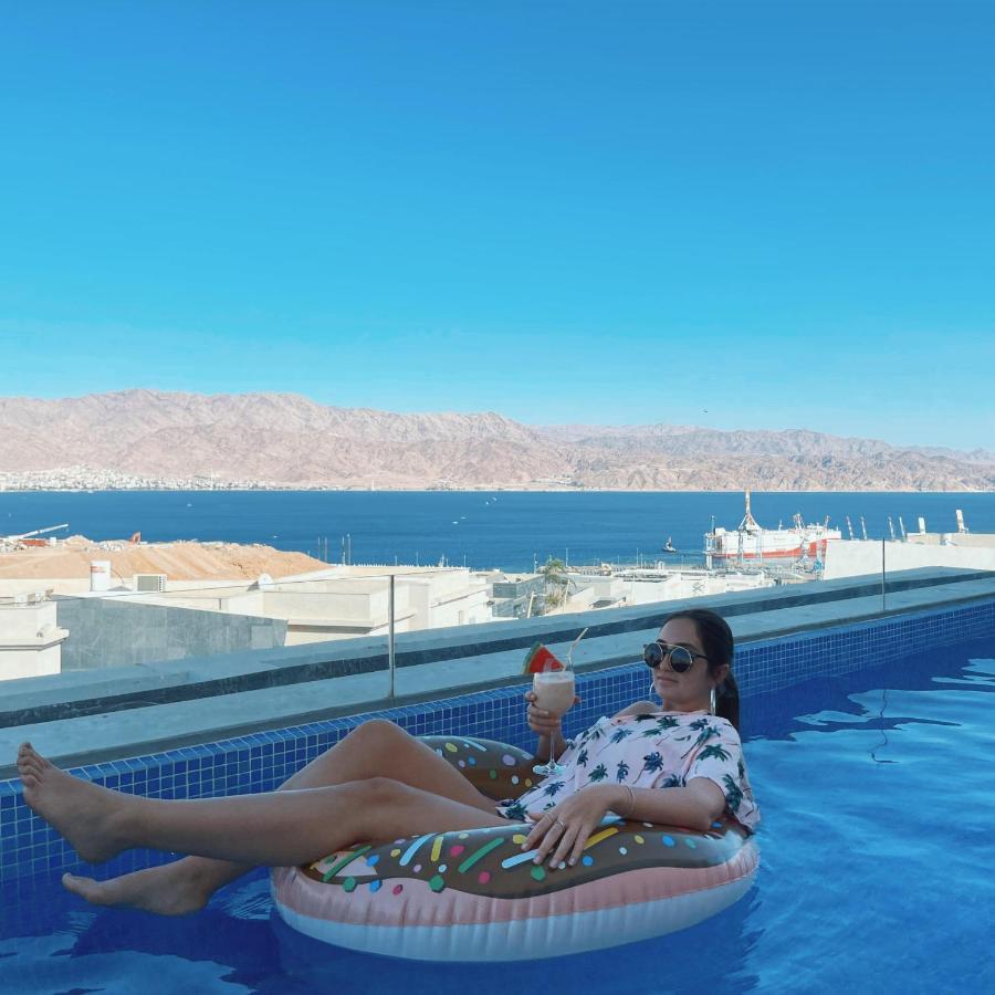 Private Pool Luxury Penthouses Sea View Eilat Exterior photo