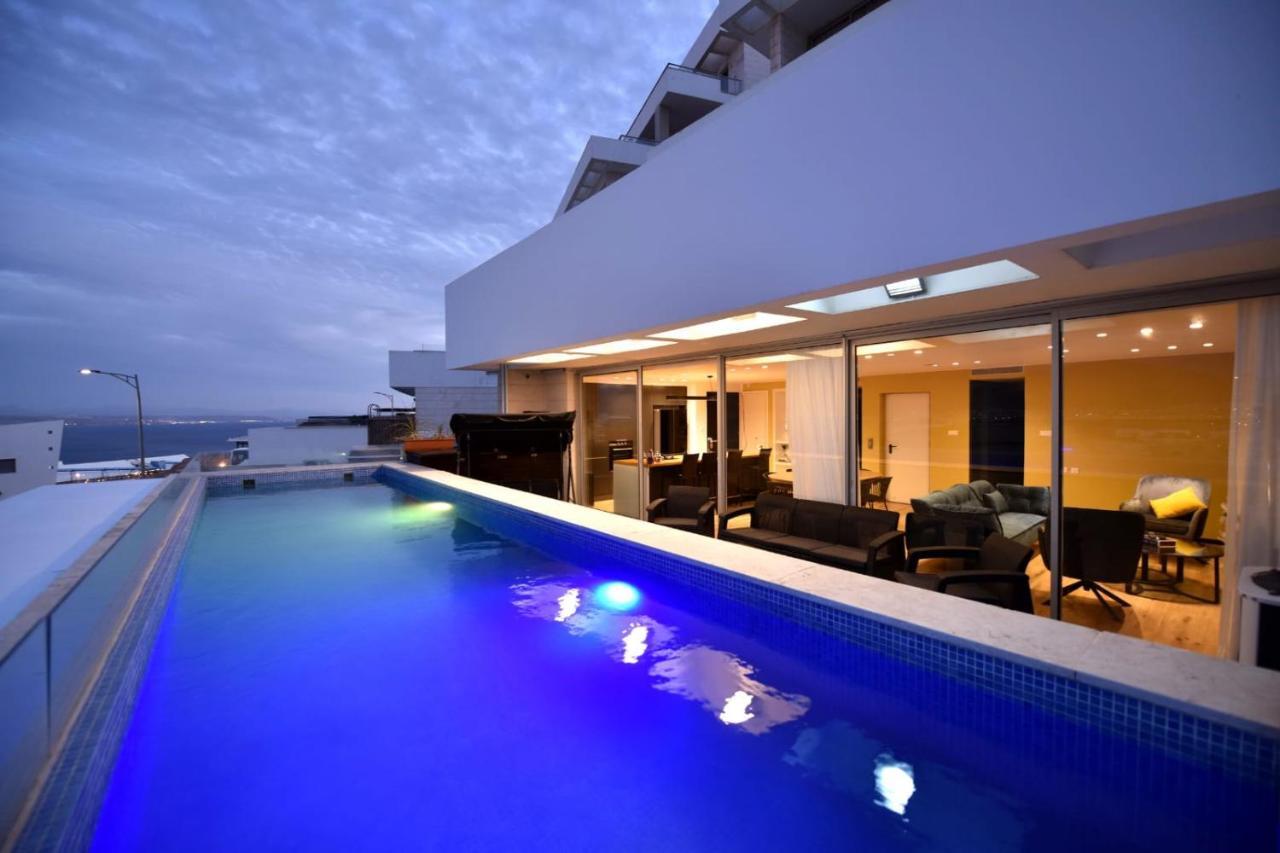 Private Pool Luxury Penthouses Sea View Eilat Exterior photo